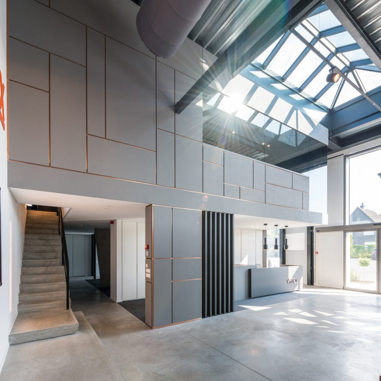 Kantoor renovatie Vitralux - interieurarchitecten SevenO