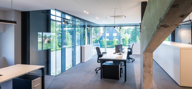 Kantoor renovatie Vitralux - interieurarchitecten SevenO