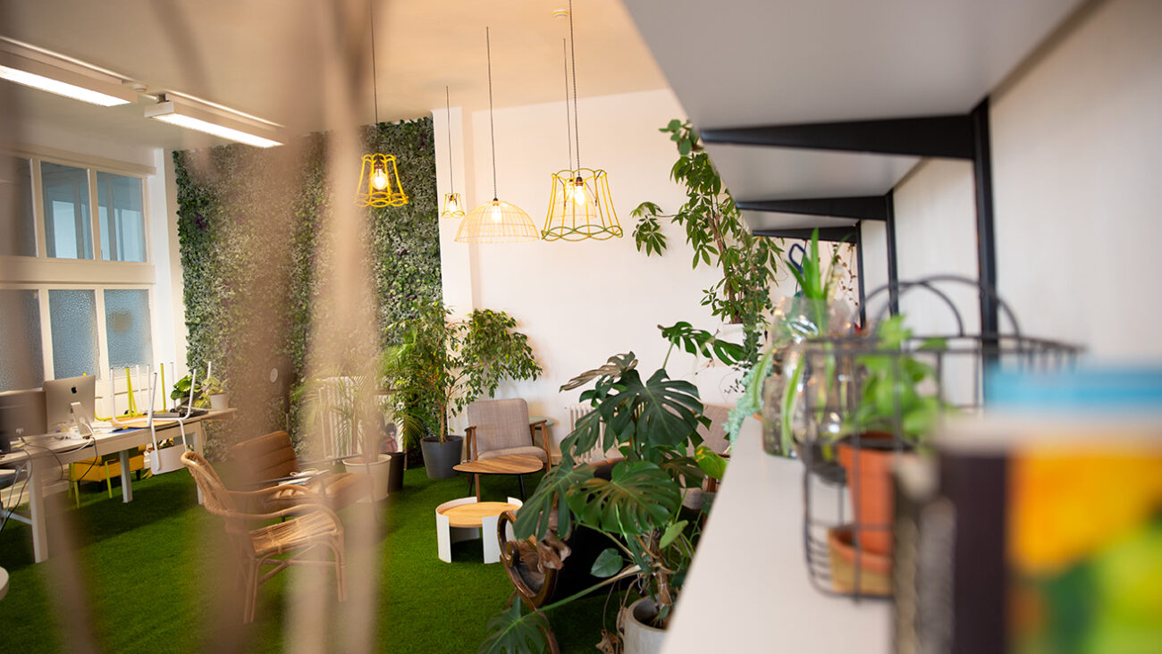 Groen kantoor in Gent